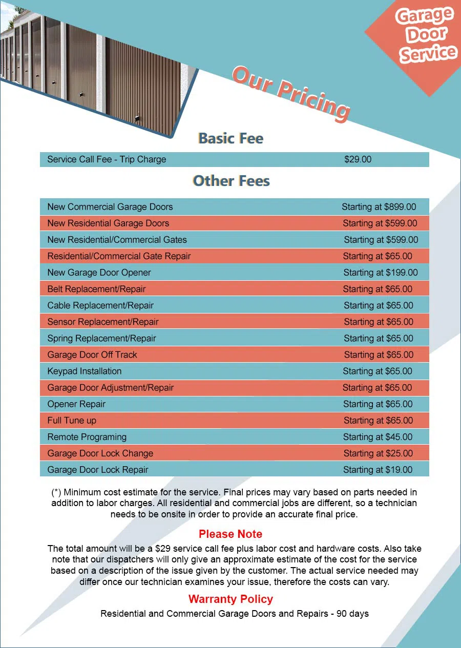 Golden Garage Door Service Dallas, TX 469-518-0030